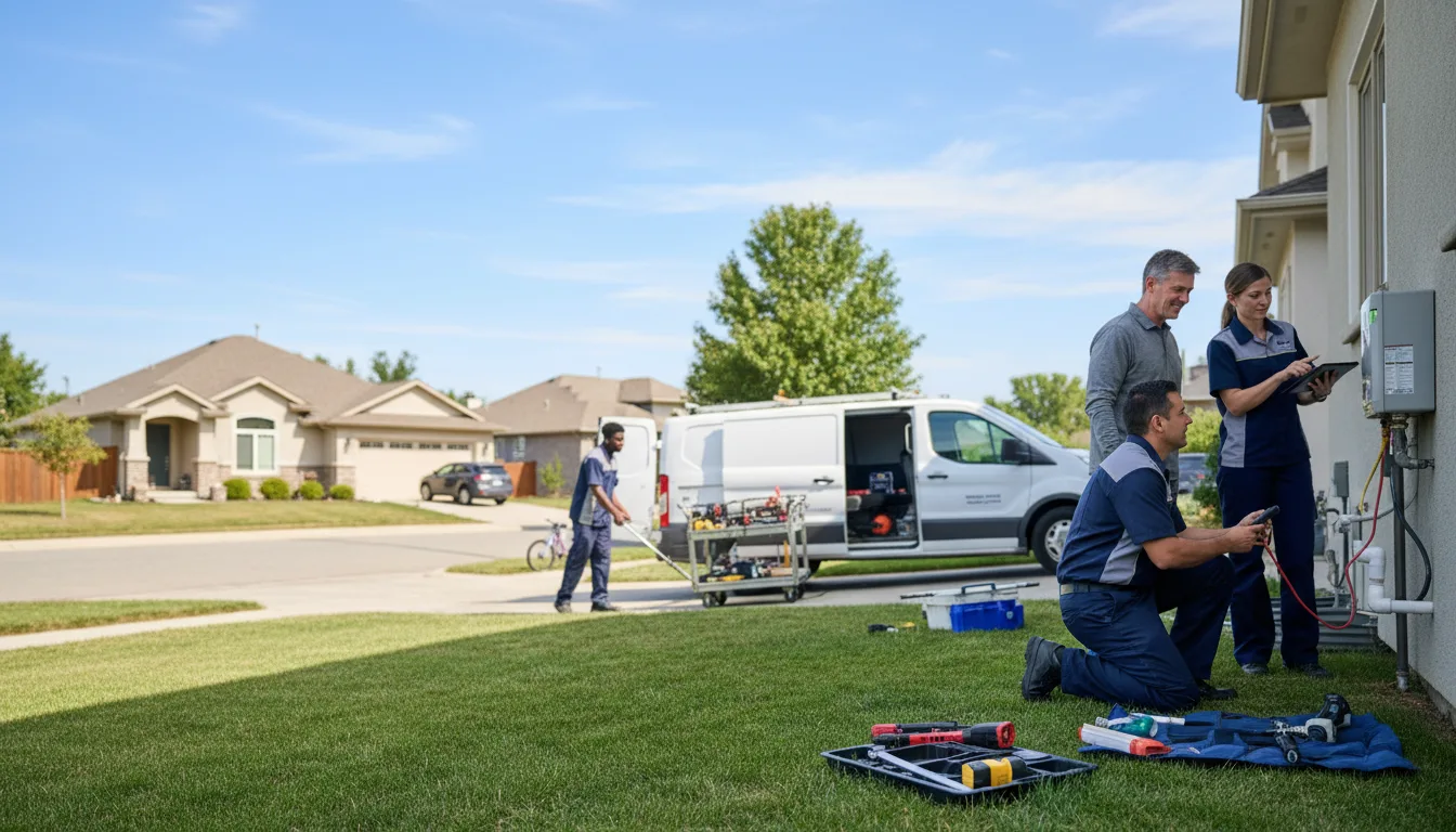 Tankless water heater service in Hancock, MI